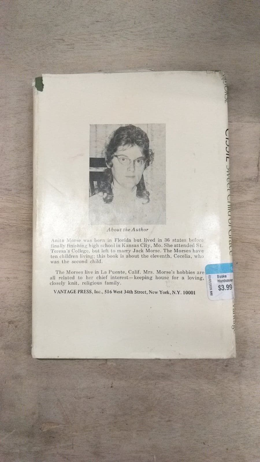 Cissie: Sweet Child of Grace by Anita Morse - additional view