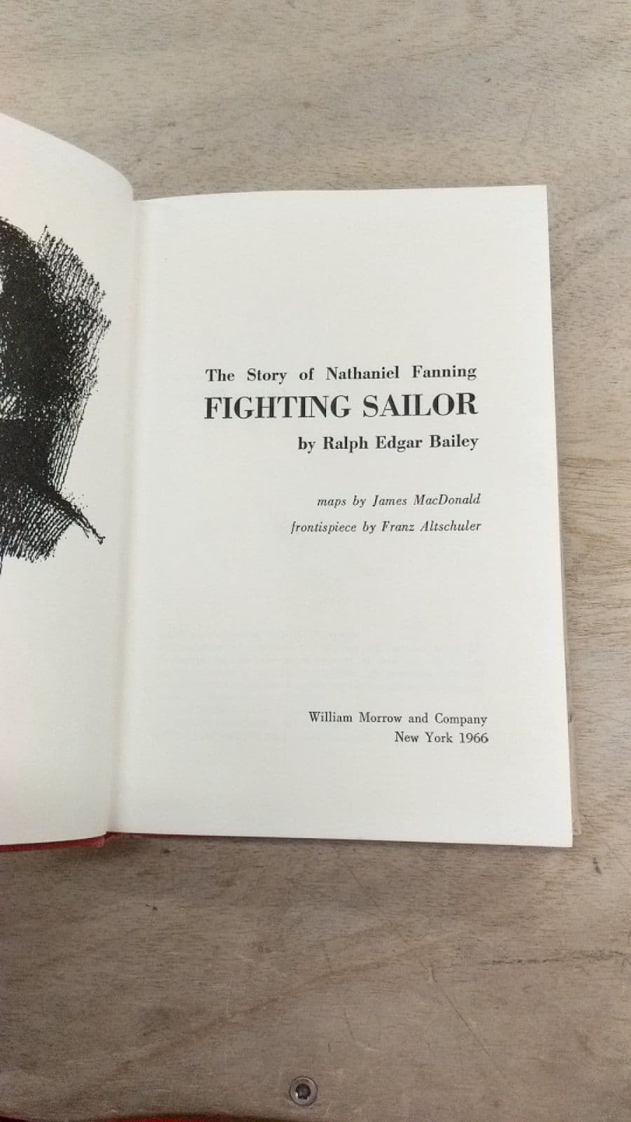 Fighting Sailor by Ralph Edgar Bailey - title page