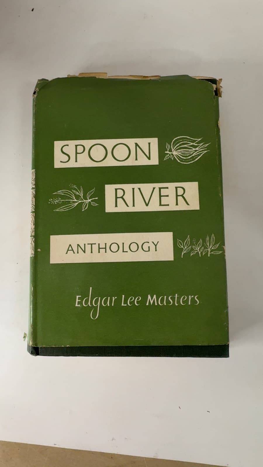 Spoon River Anthology by Edgar Lee Masters - front cover
