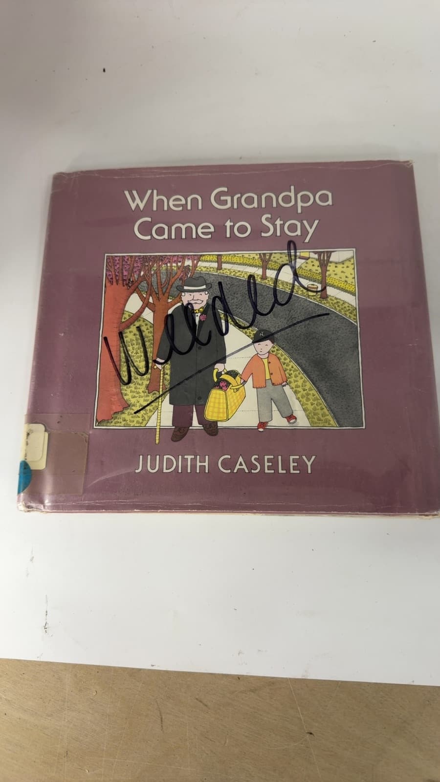 When Grandpa Came to Stay by Judith Caseley - front cover