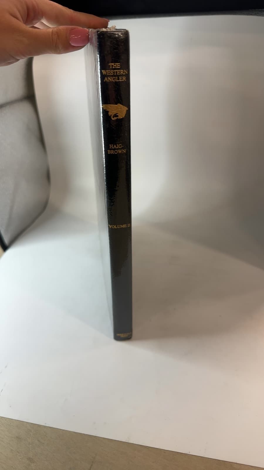 The Western Angler by Haig-Brown - quarter view showing binding condition