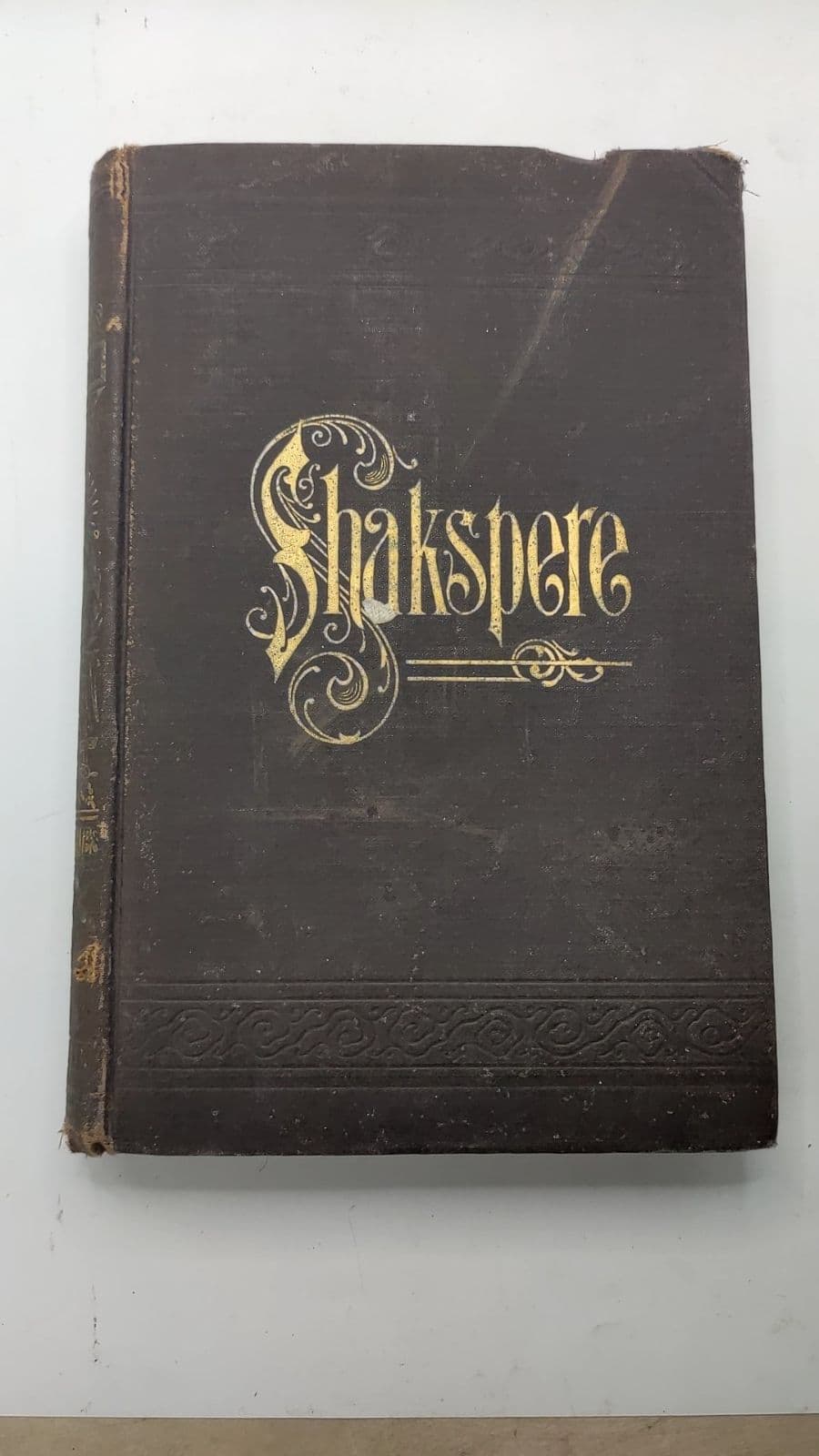 The Pictorial Edition of the Works of Shakspere by Charles Knight - front cover