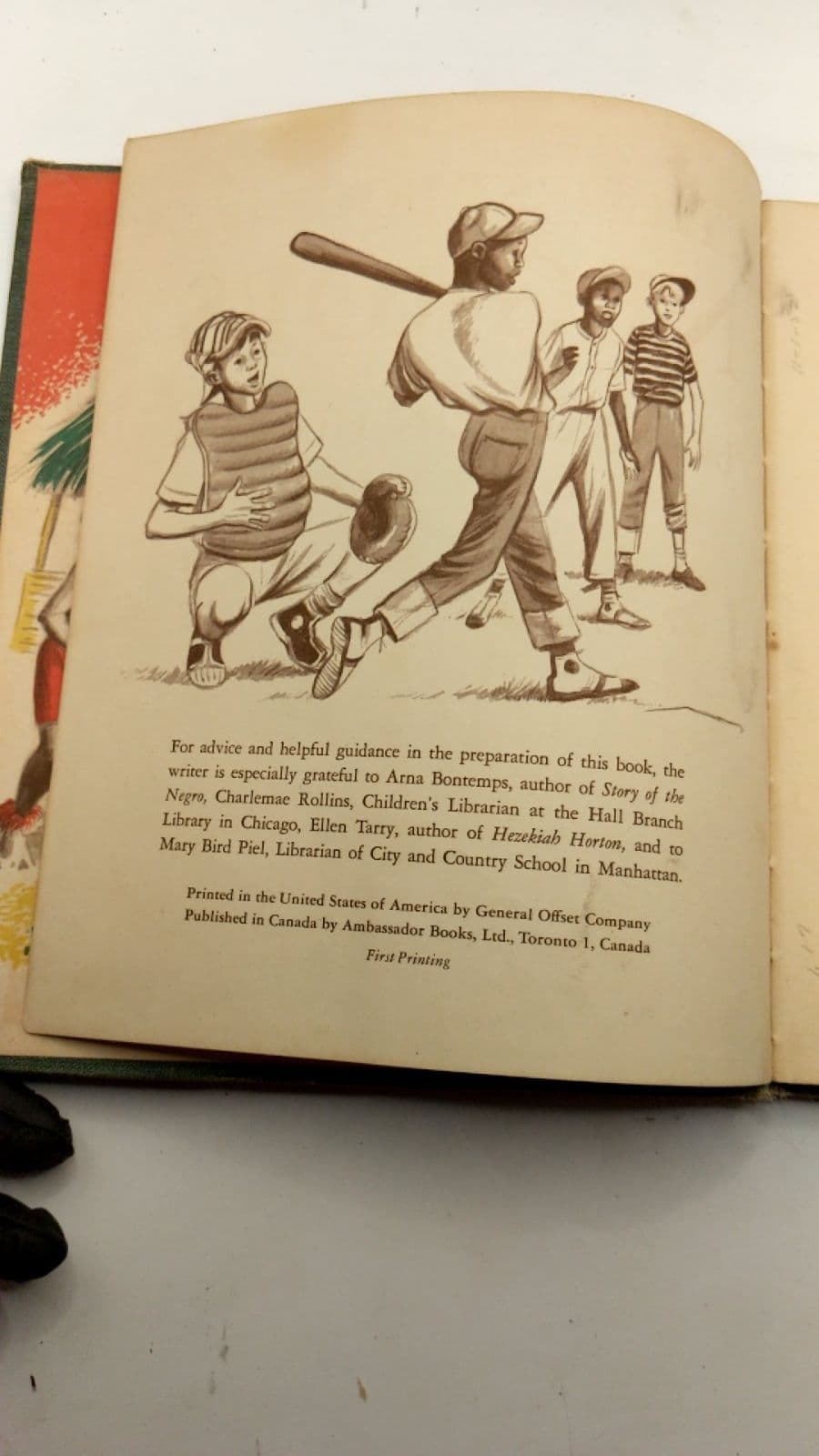 The First Book of Negroes by Langston Hughes - title page