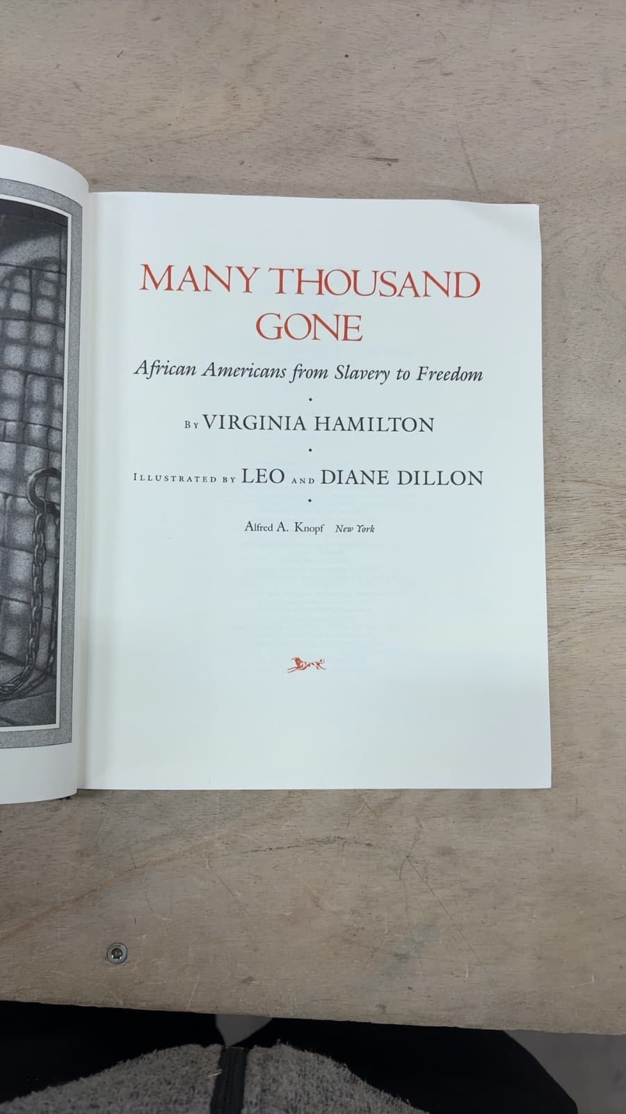 Many Thousand Gone: African Americans from Slavery to Freedom by Virginia Hamilton - title page