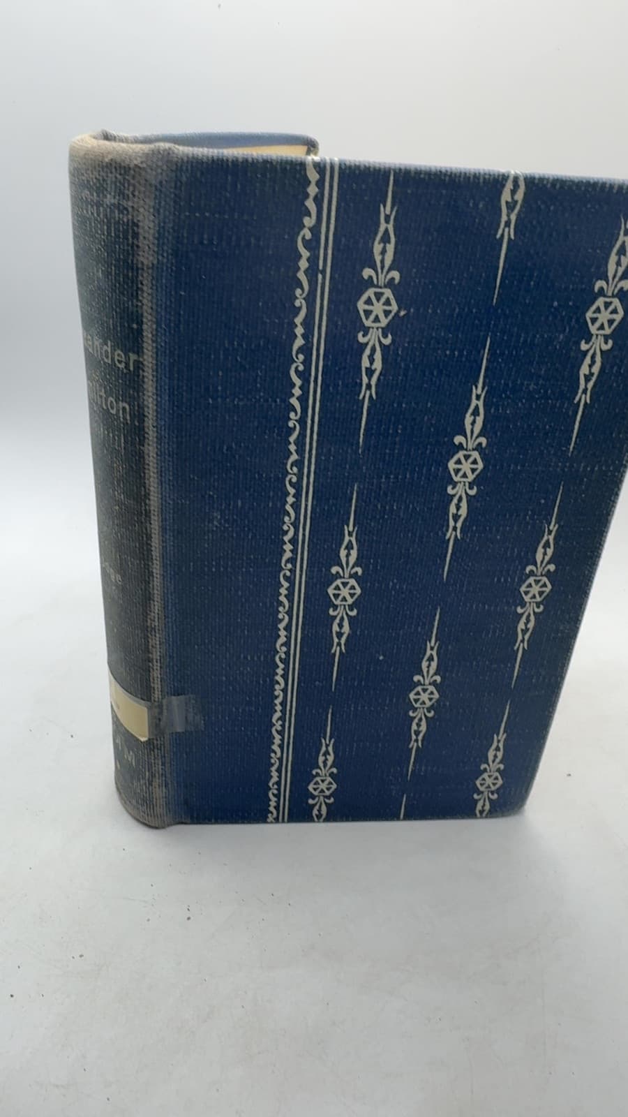 Alexander Hamilton by Henry Cabot Lodge - front cover