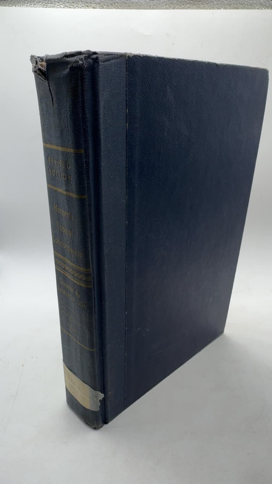 Harper's Topical Concordance by Charles R. Joy - front cover