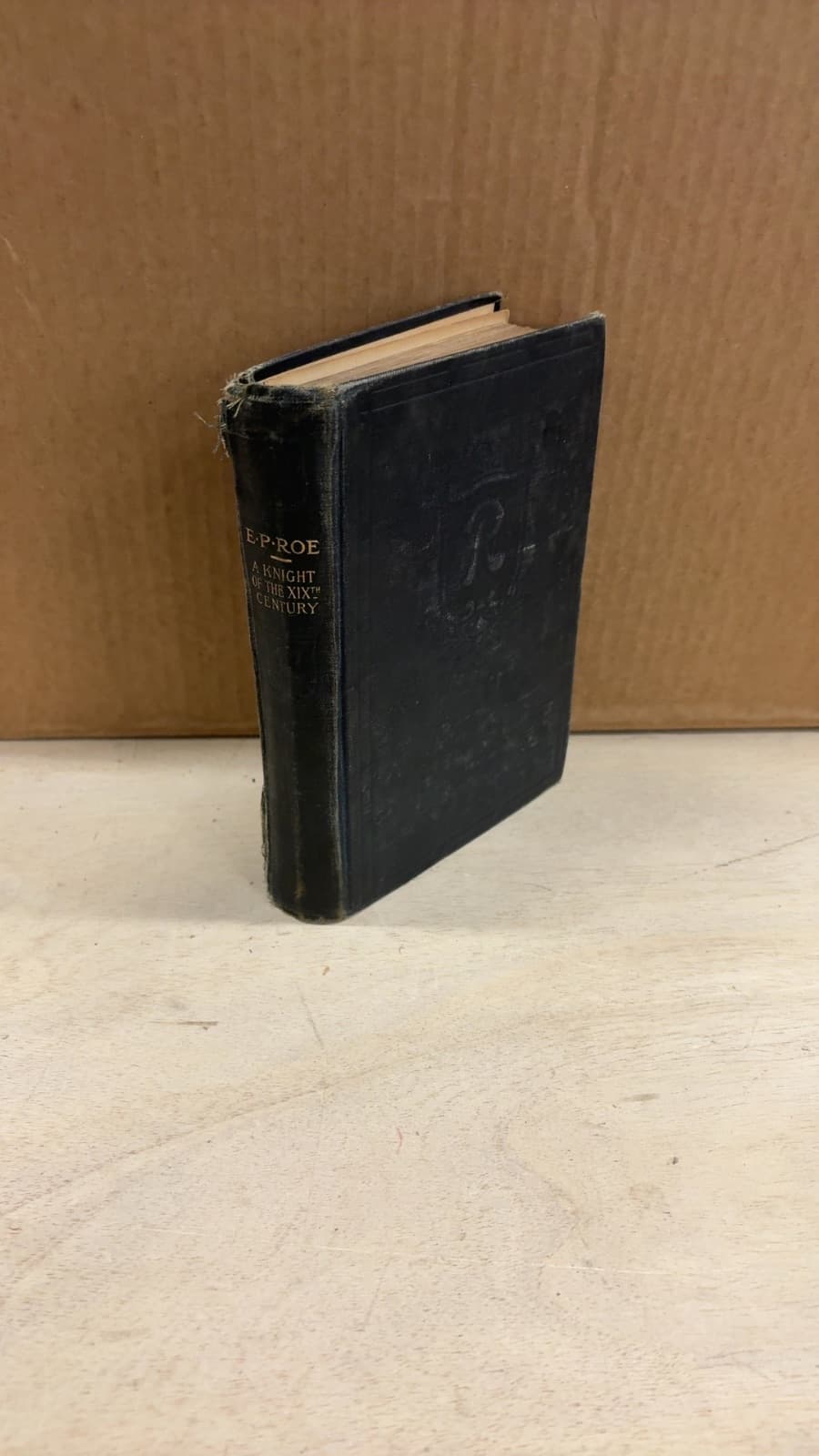 A Knight of the Nineteenth Century by E.p. Roe - front cover