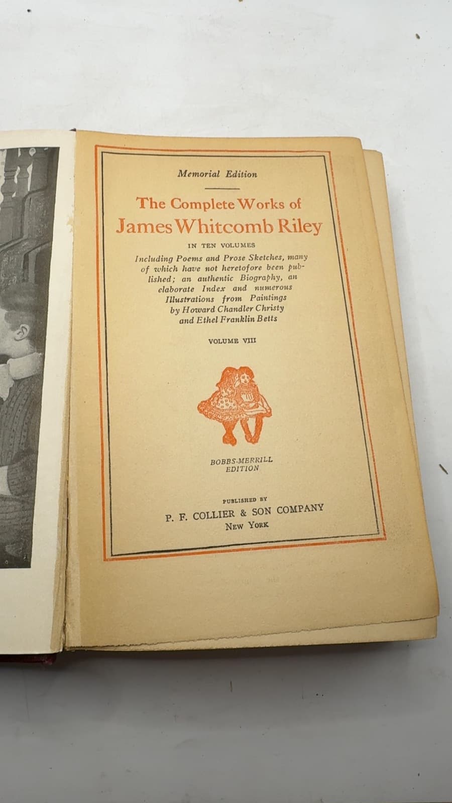 The Complete Works of James Whitcomb Riley by James Whitcomb Riley - title page