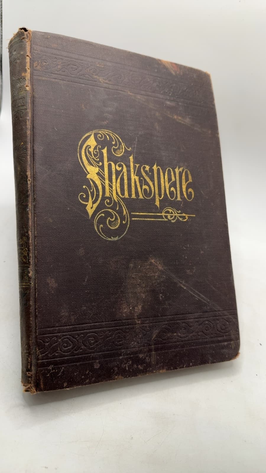 The Pictorial Edition of the Works of Shakspere by Charles Knight - front cover