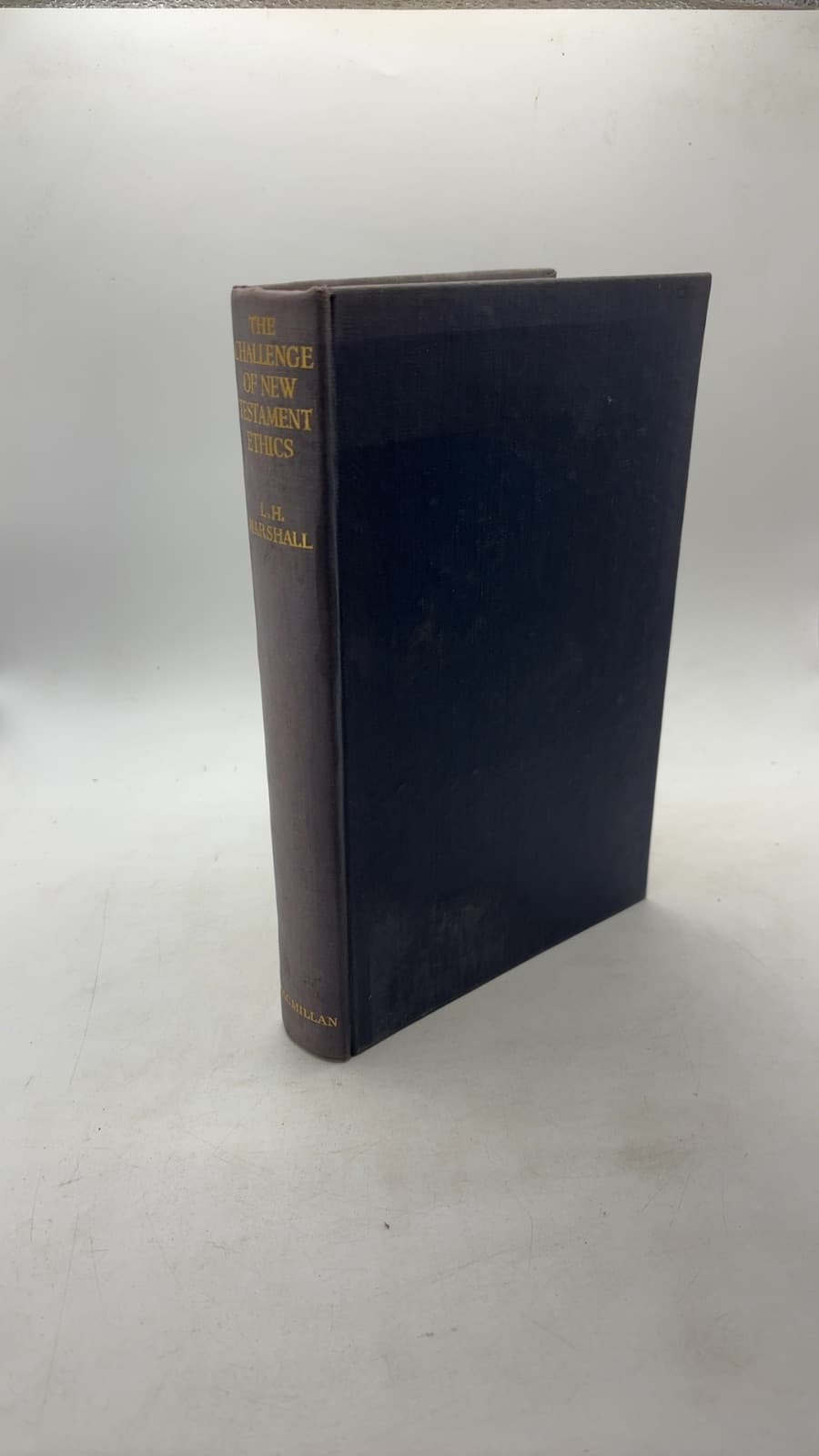 The Challenge of New Testament Ethics by L. H. Marshall - front cover