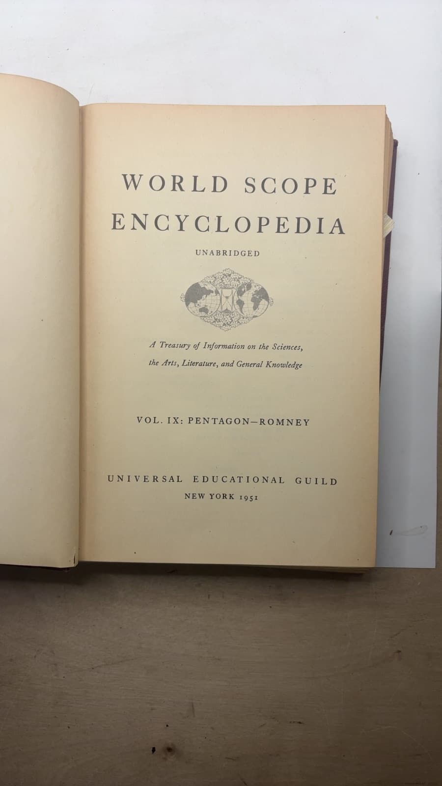 World Scope Encyclopedia - title page