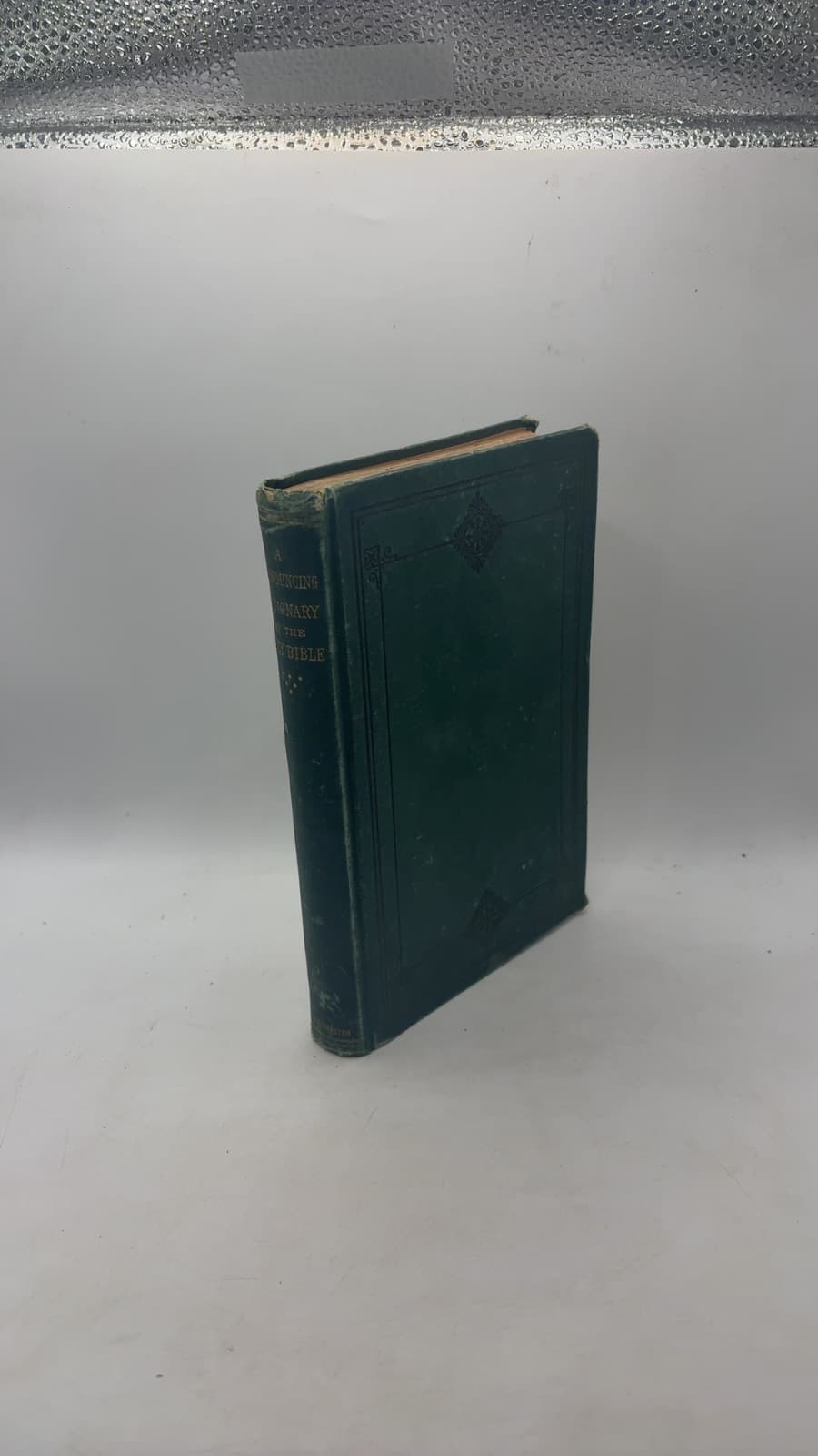 A Pronouncing Dictionary of the Holy Bible - front cover