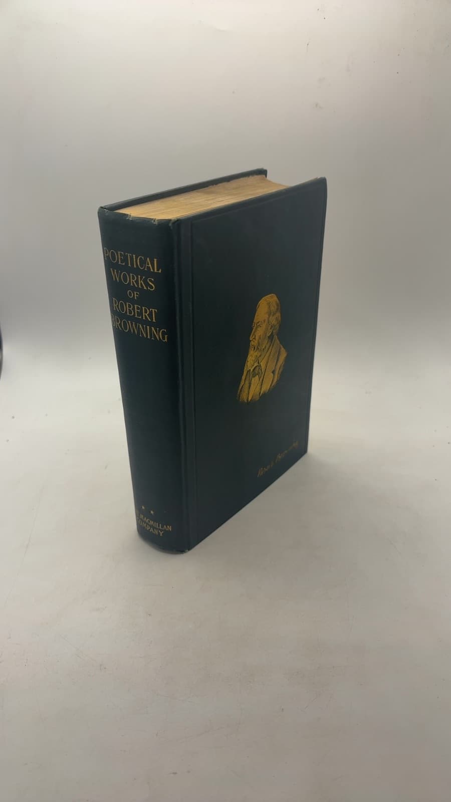 The Poetical Works of Robert Browning by Robert Browning - front cover