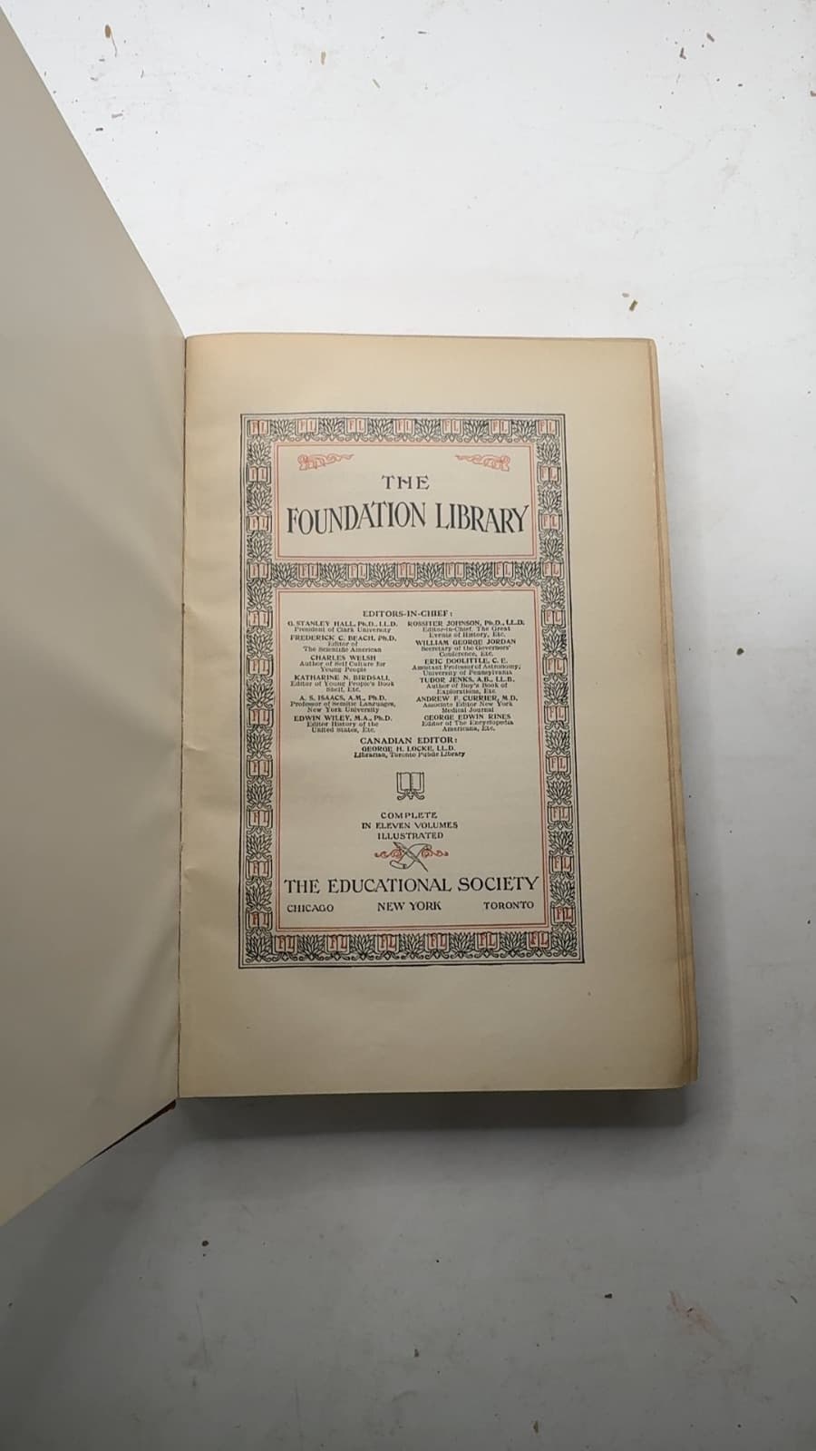 The Foundation Library by Various - title page
