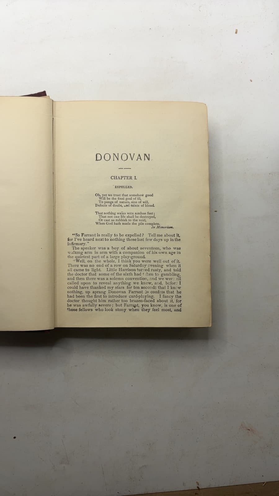 Donovan: A Modern Englishman by Edna Lyall - title page