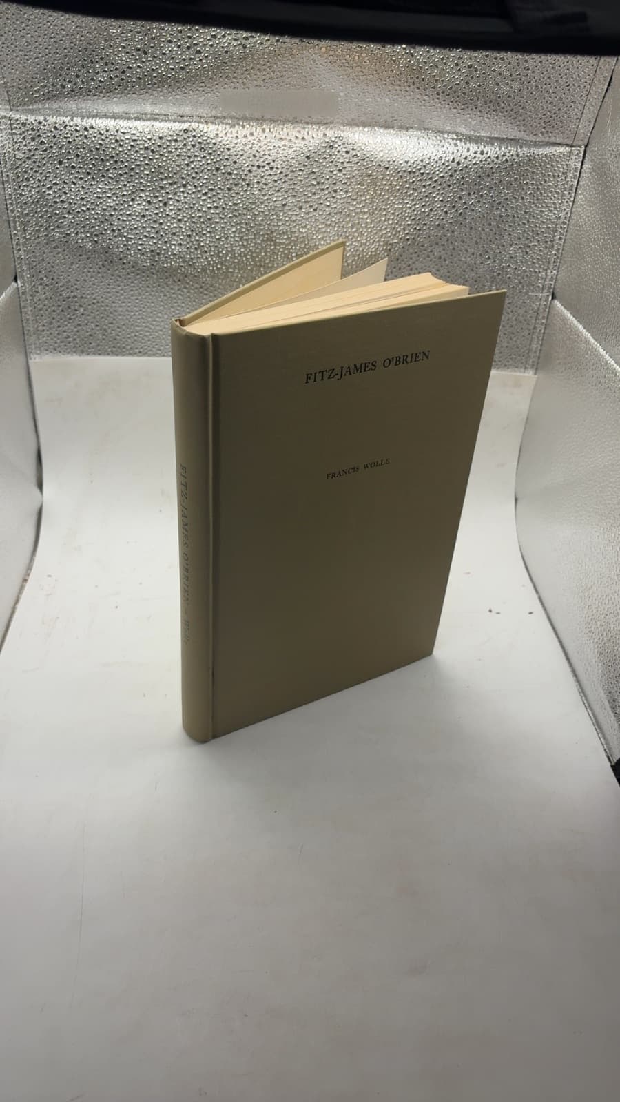 Fitz-James O'Brien by Francis Wolle - front cover