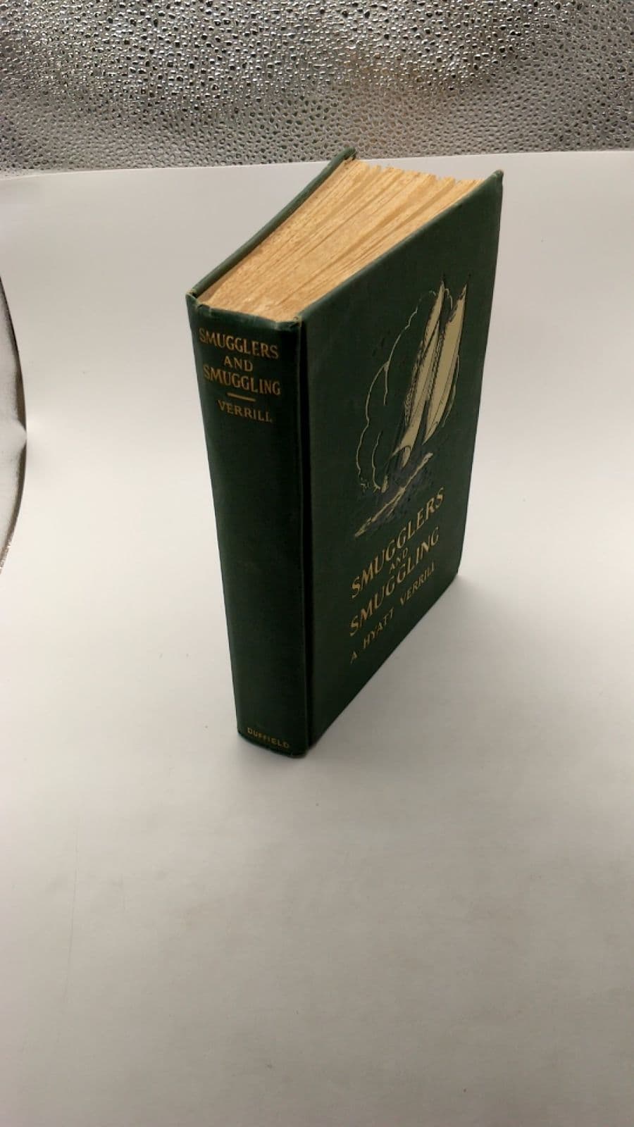 Smugglers and Smuggling by A. Hyatt Verrill - front cover