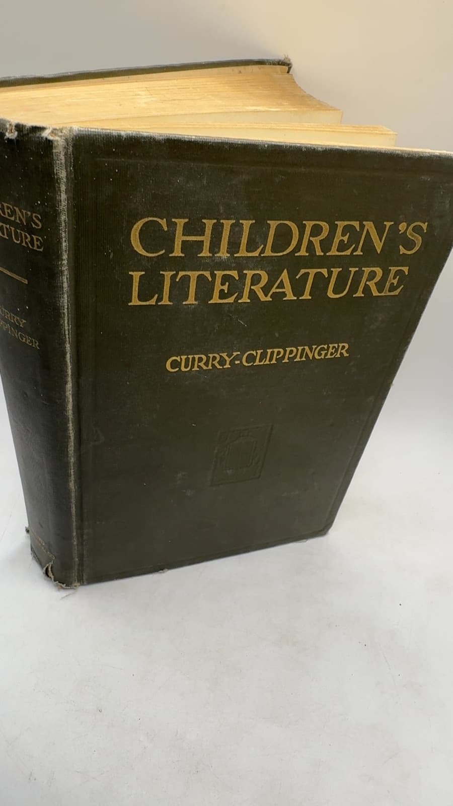 Children's Literature by Charles Madison Curry and Erle Elsworth Clippinger - front cover