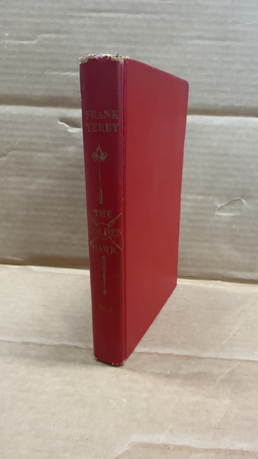 The Golden Hawk by Frank Yerby - front cover