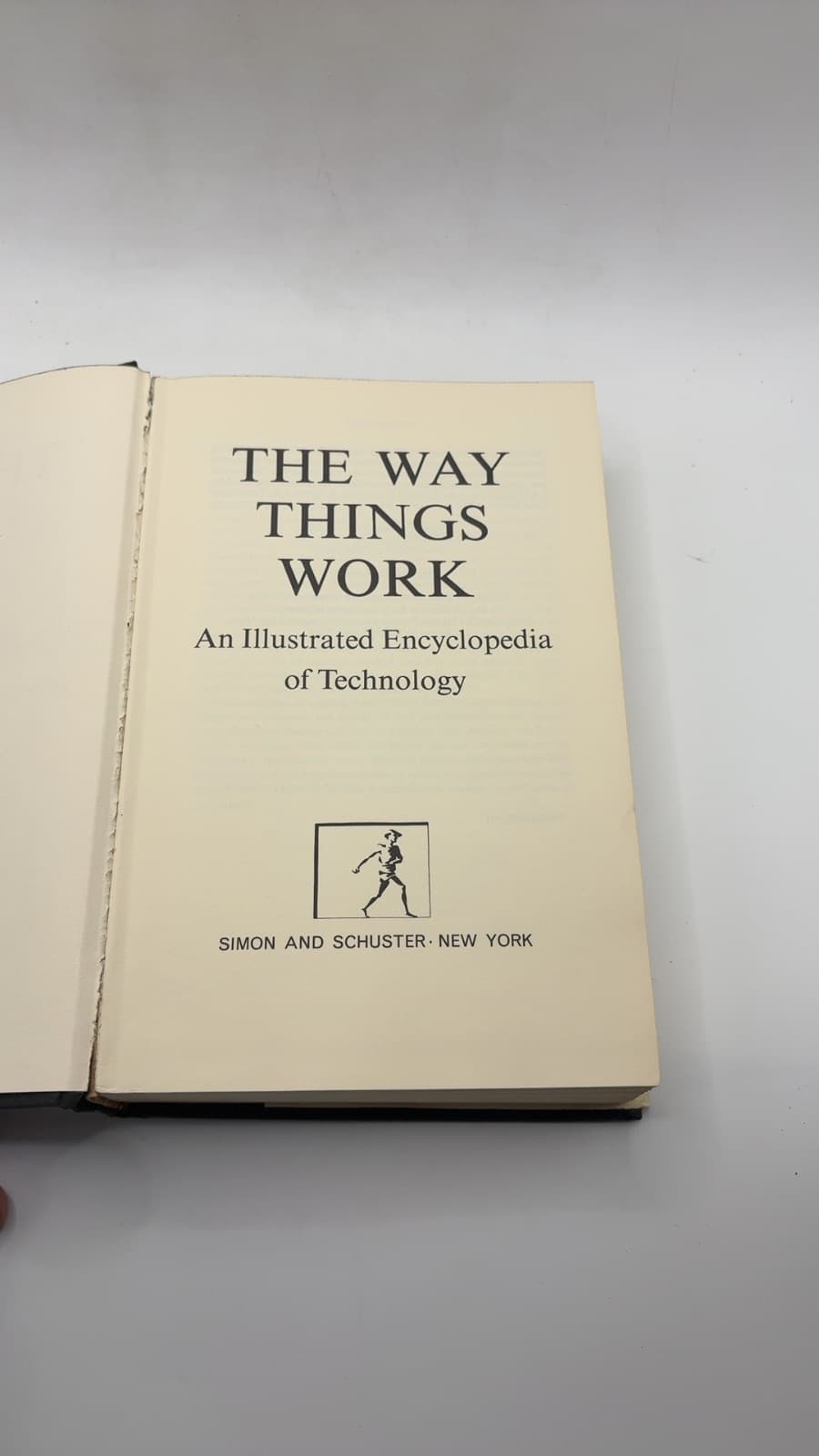 The Way Things Work: An Illustrated Encyclopedia of Technology by C. van Amerongen - title page