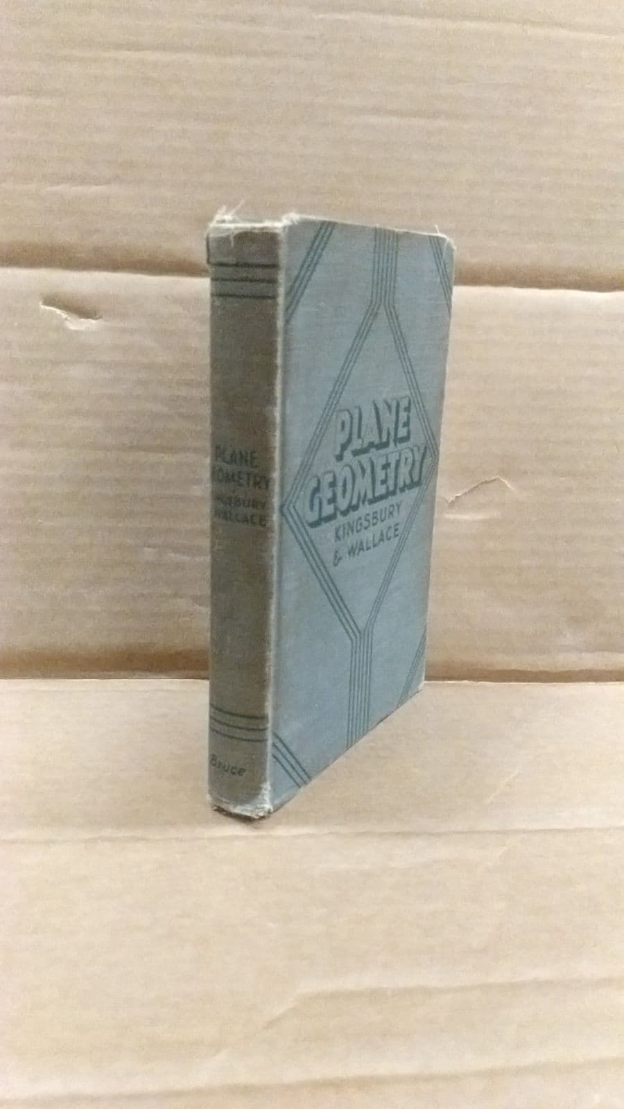 Plane Geometry by Howard B. Kingsbury, R. R. Wallace - front cover