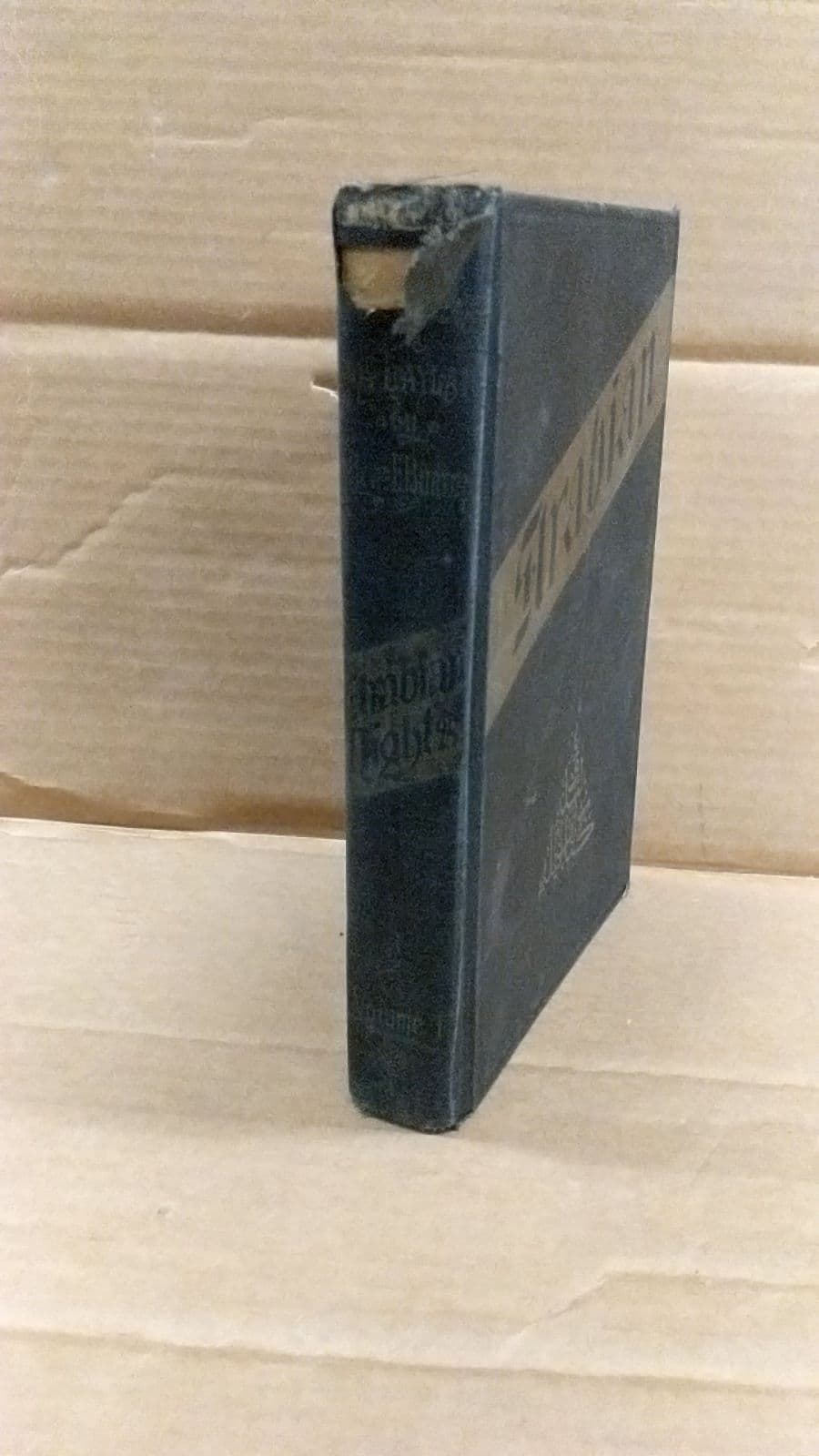 The Book of the Thousand Nights and a Night Vol. 1  by Richard F. Burton - front cover