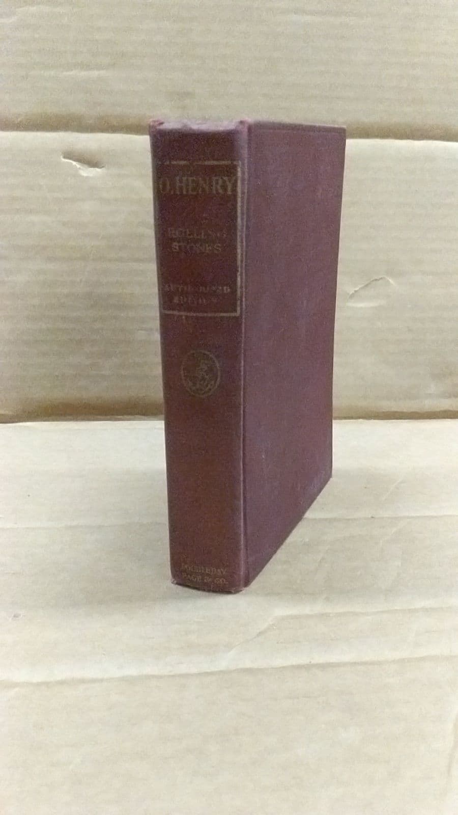 Rolling Stones by O. Henry - front cover