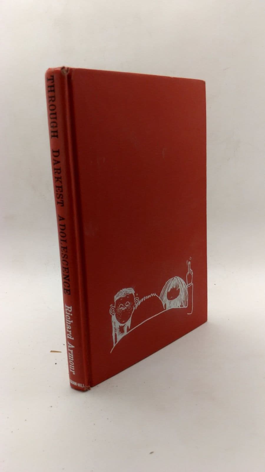 Through Darkest Adolescence by Richard Armour - front cover
