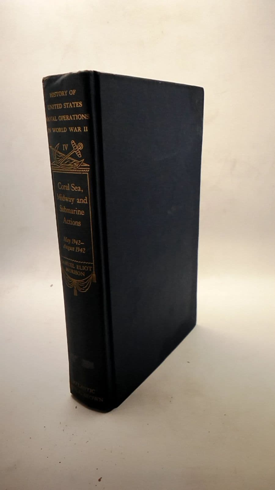 Coral Sea, Midway and Submarine Actions May 1942 - August 1942 Vol. 4  by Samuel Eliot Morison - front cover