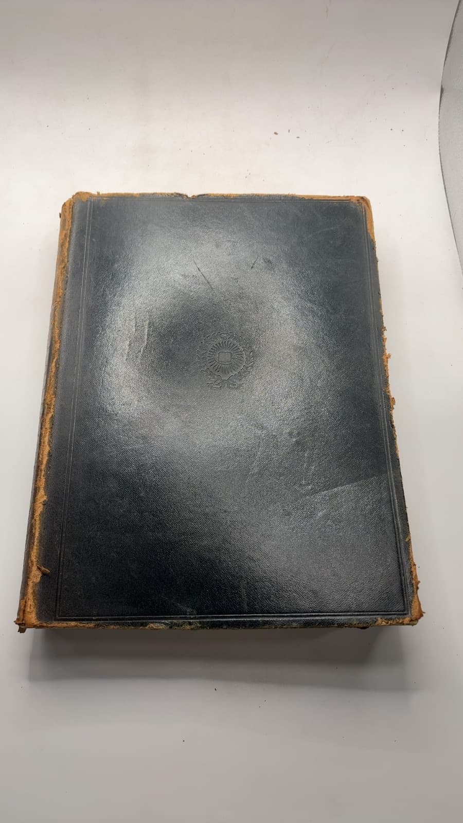 The Century Dictionary: An Encyclopedic Lexicon of the English Language by William Dwight Whitney, Benjamin E. Smith - quarter view showing binding condition