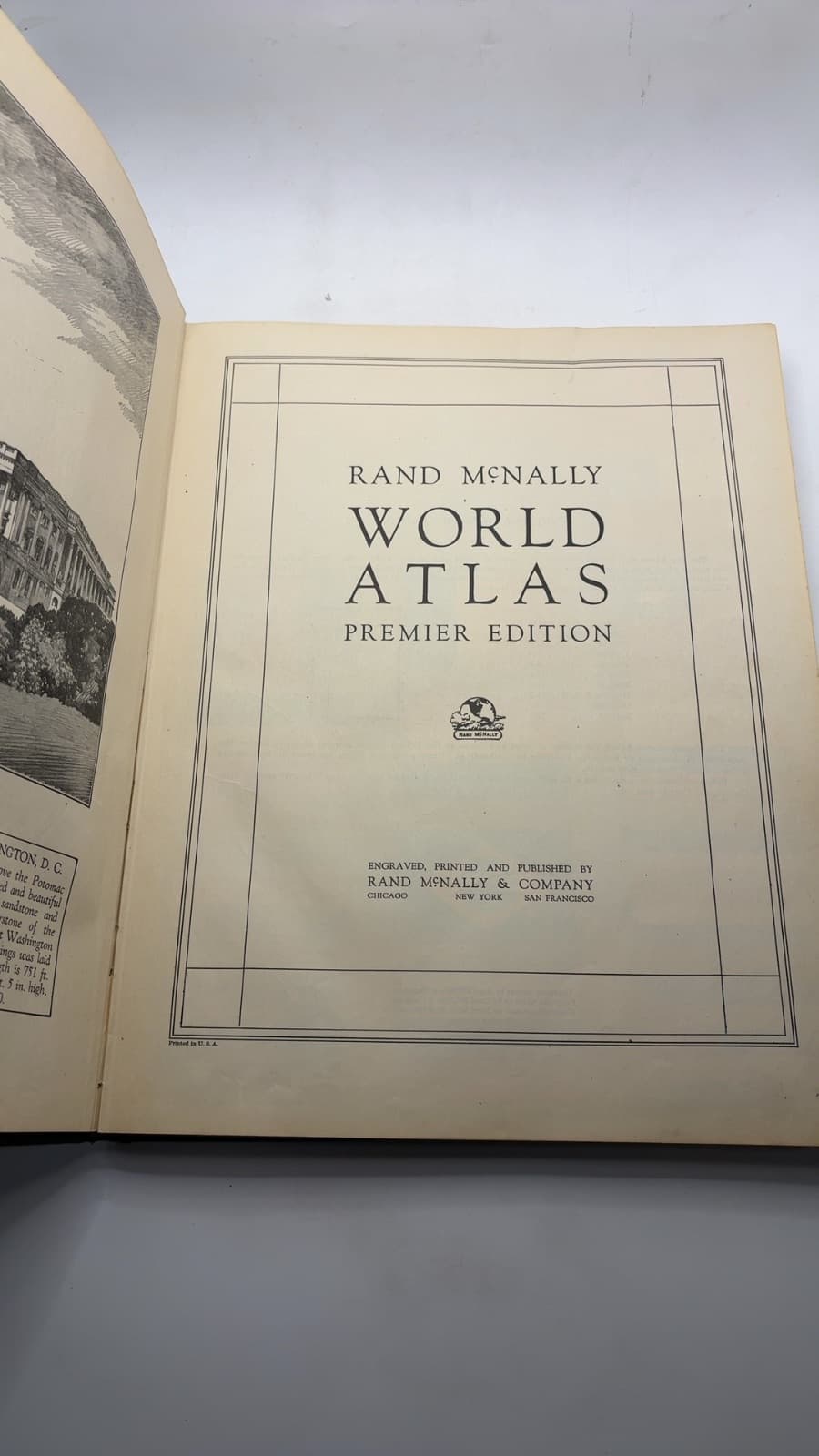 World Atlas - title page