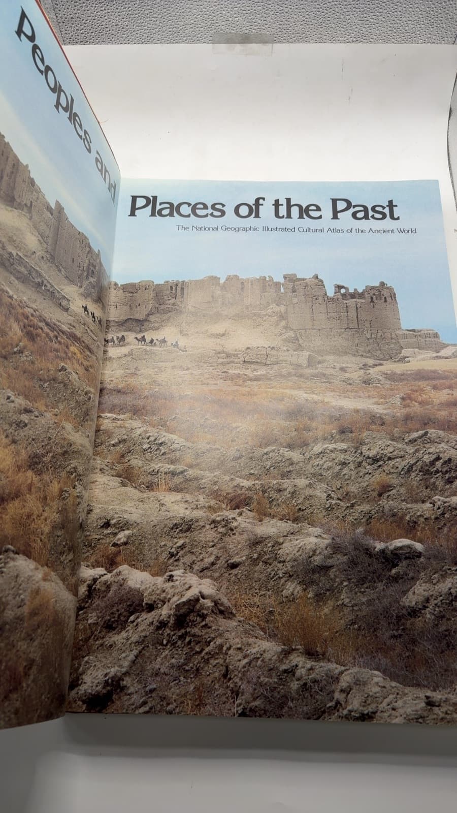 Peoples and Places of the Past: The National Geographic Illustrated Cultural Atlas of the Ancient World - title page