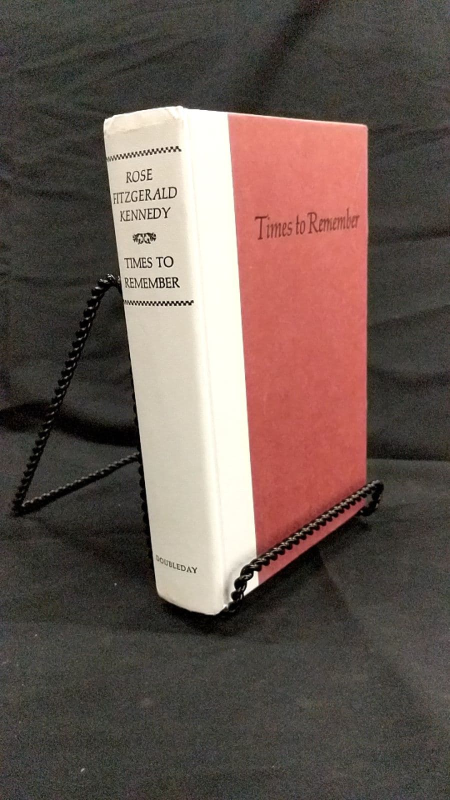 Times to Remember by Rose Fitzgerald Kennedy - front cover