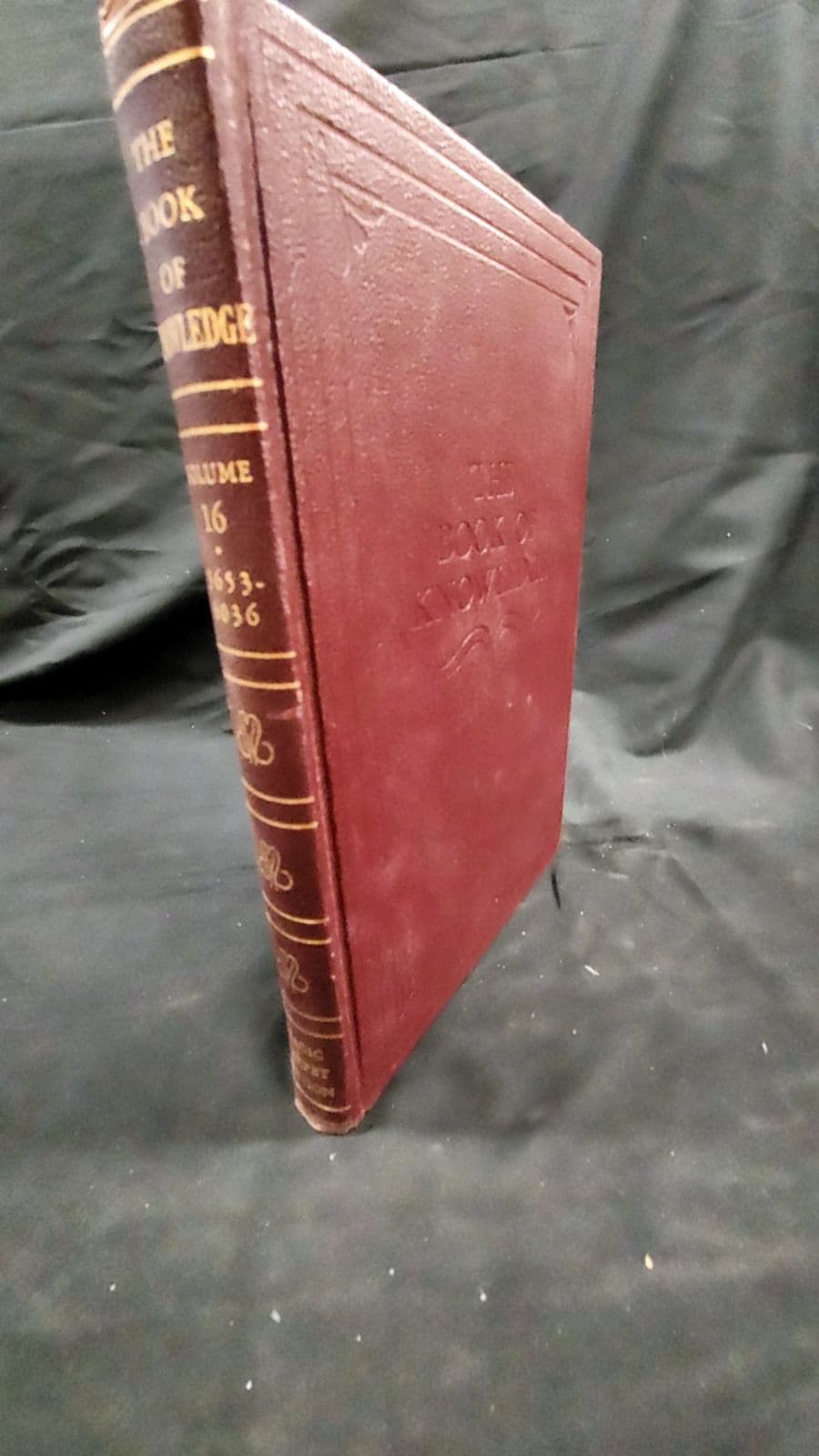 The Book of Knowledge Vol. 16 by E.V. McLoughlin, L.H.D. - front cover