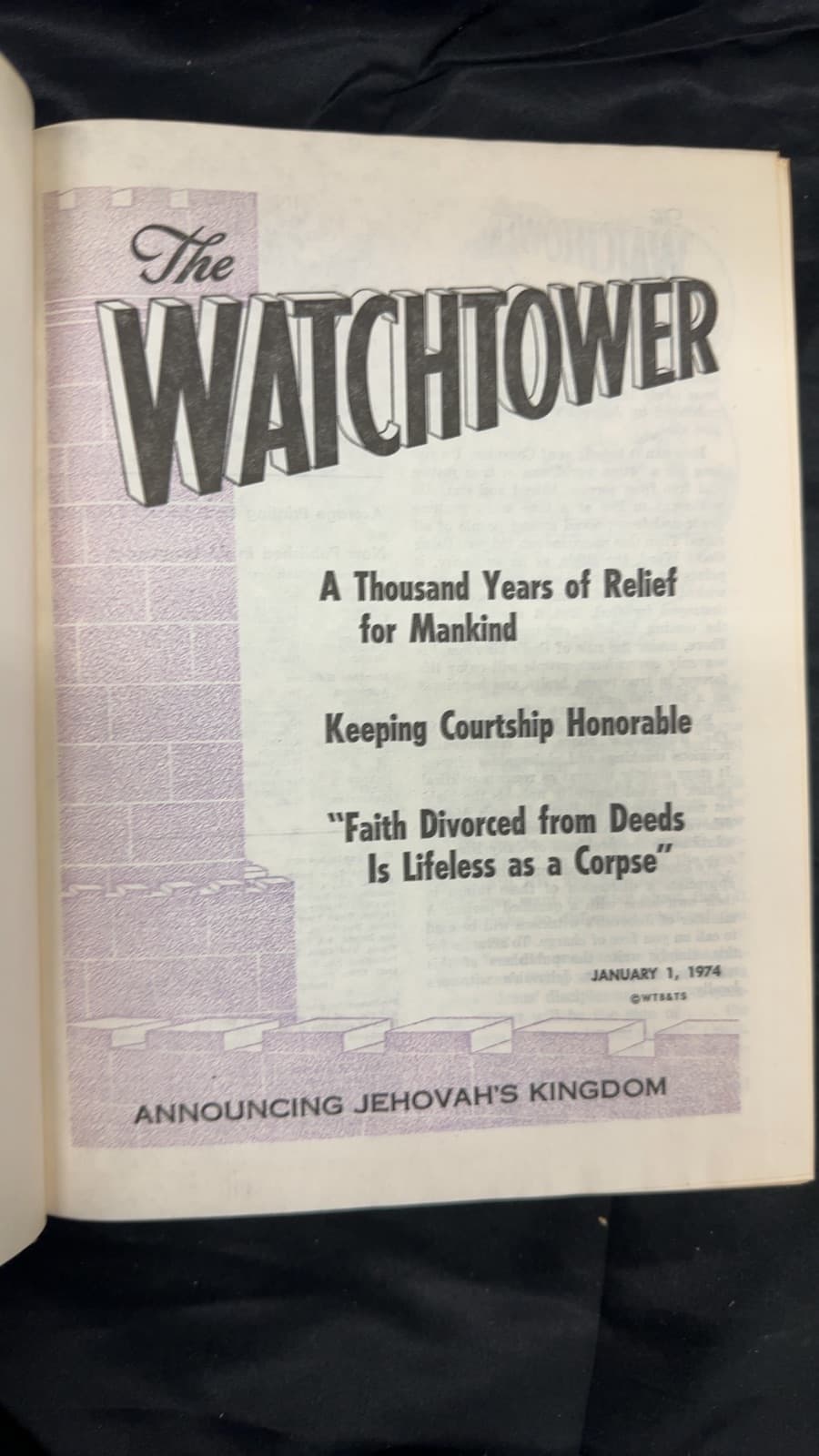 The Watchtower - title page