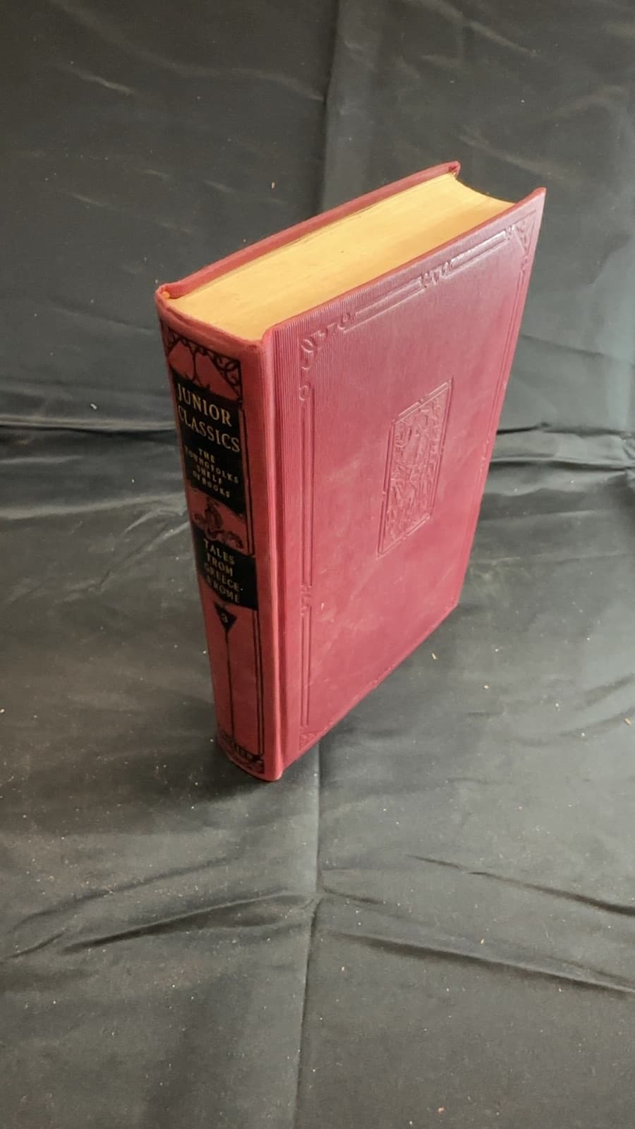 The Junior Classics: Tales from Greece and Rome by Selected and Arranged by William Patten - front cover