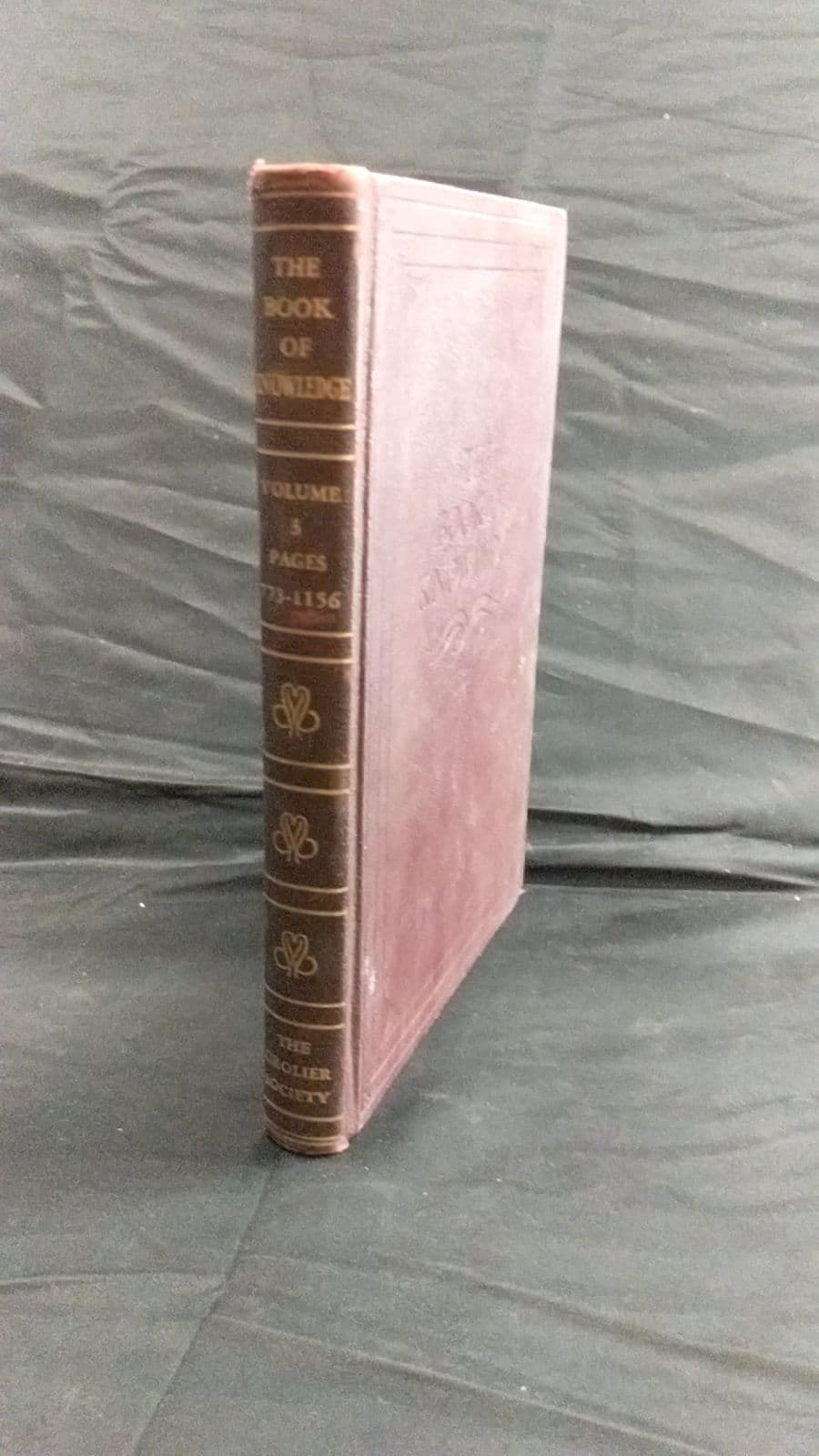 The Book of Knowledge Vol. 3 by E. V. McLoughlin, L.H.D. - front cover