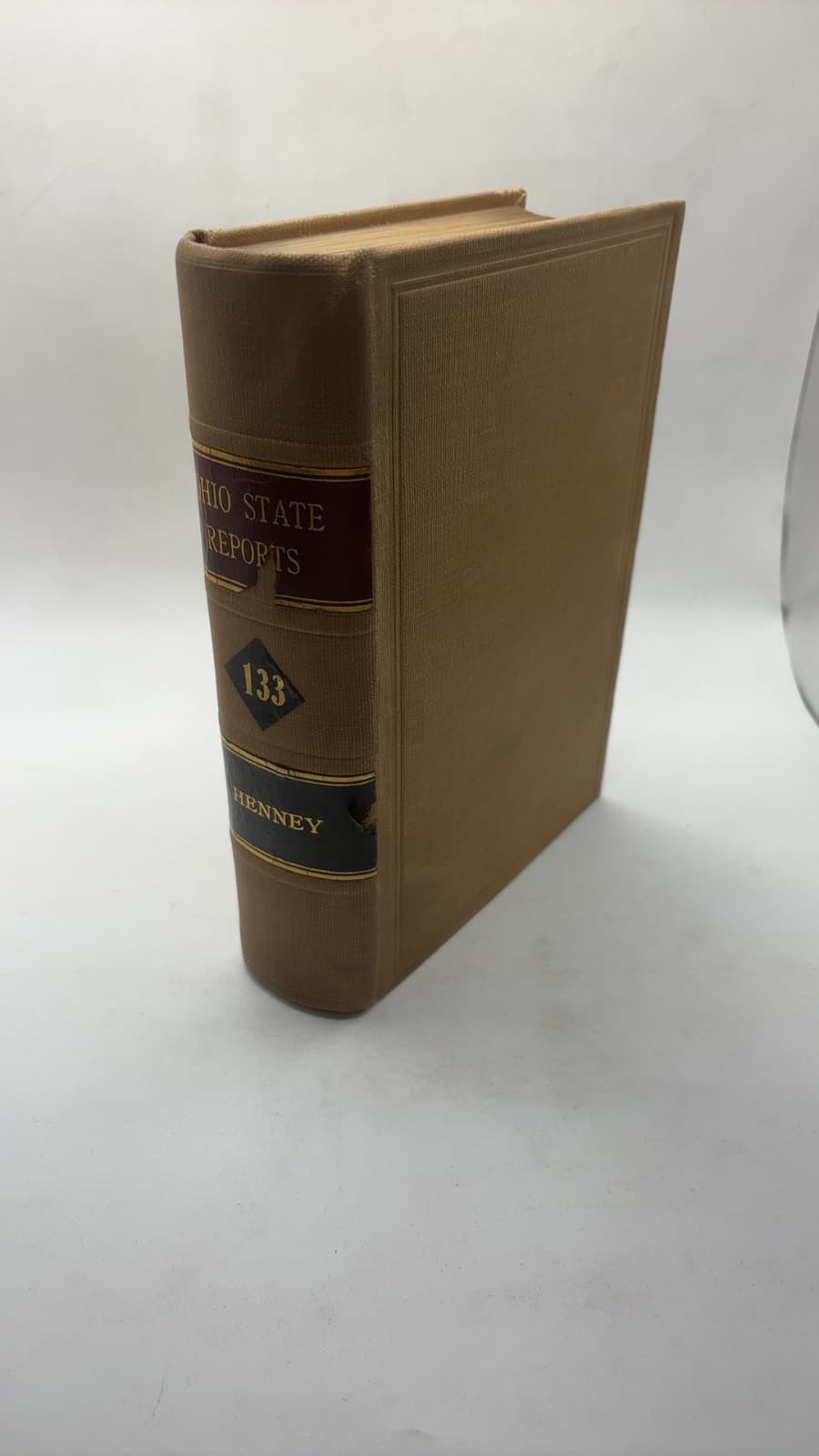 Reports of Cases Argued and Determined in the Supreme Court of Ohio V.133 by J. L. W. Henney - front cover