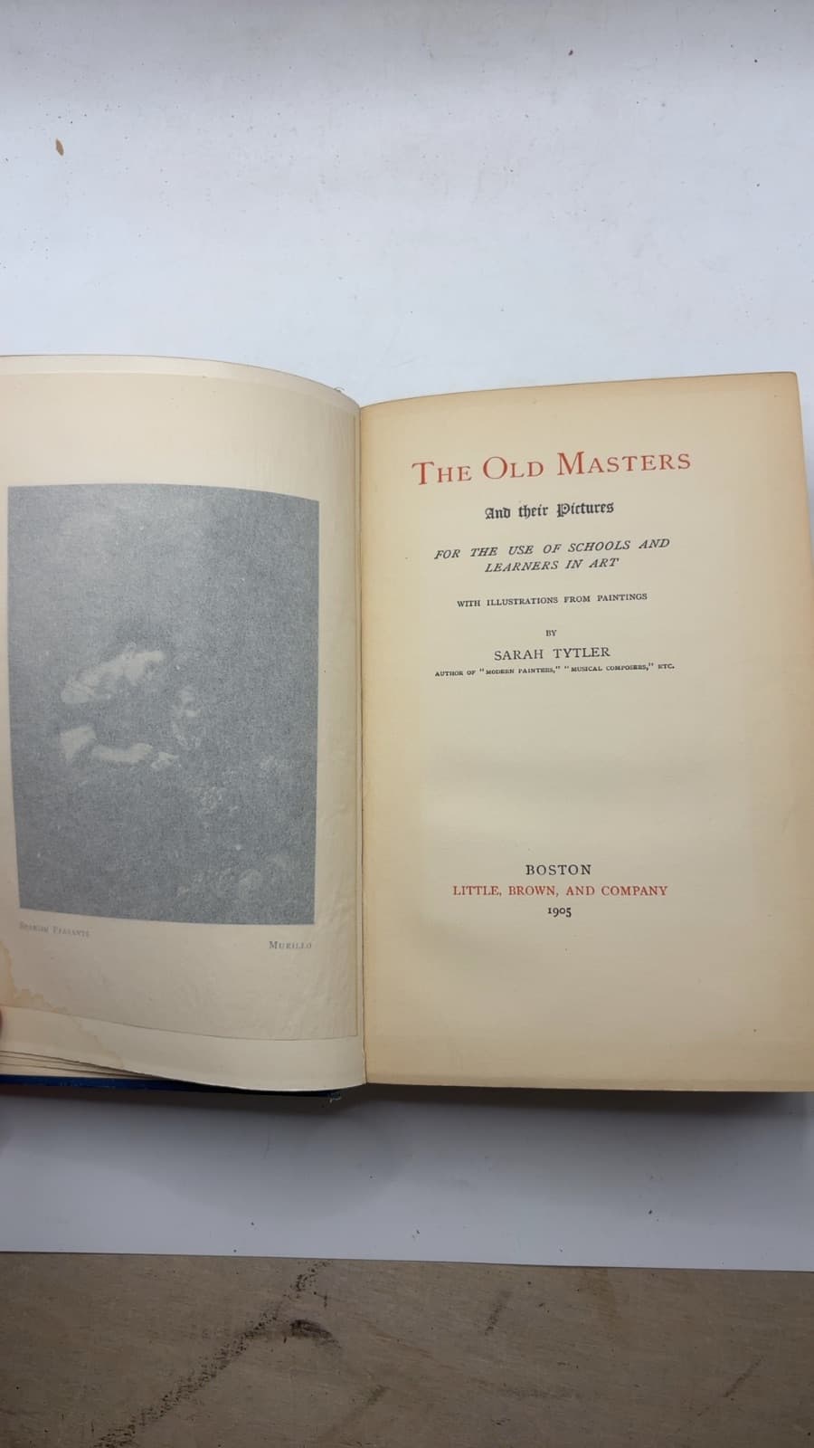 The Old Masters & Their Pictures by Sarah Tytler - title page