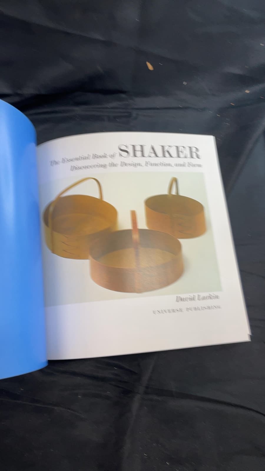 The Essential Book of Shaker: Discovering the Design, Function, and Form by David Larkin - title page