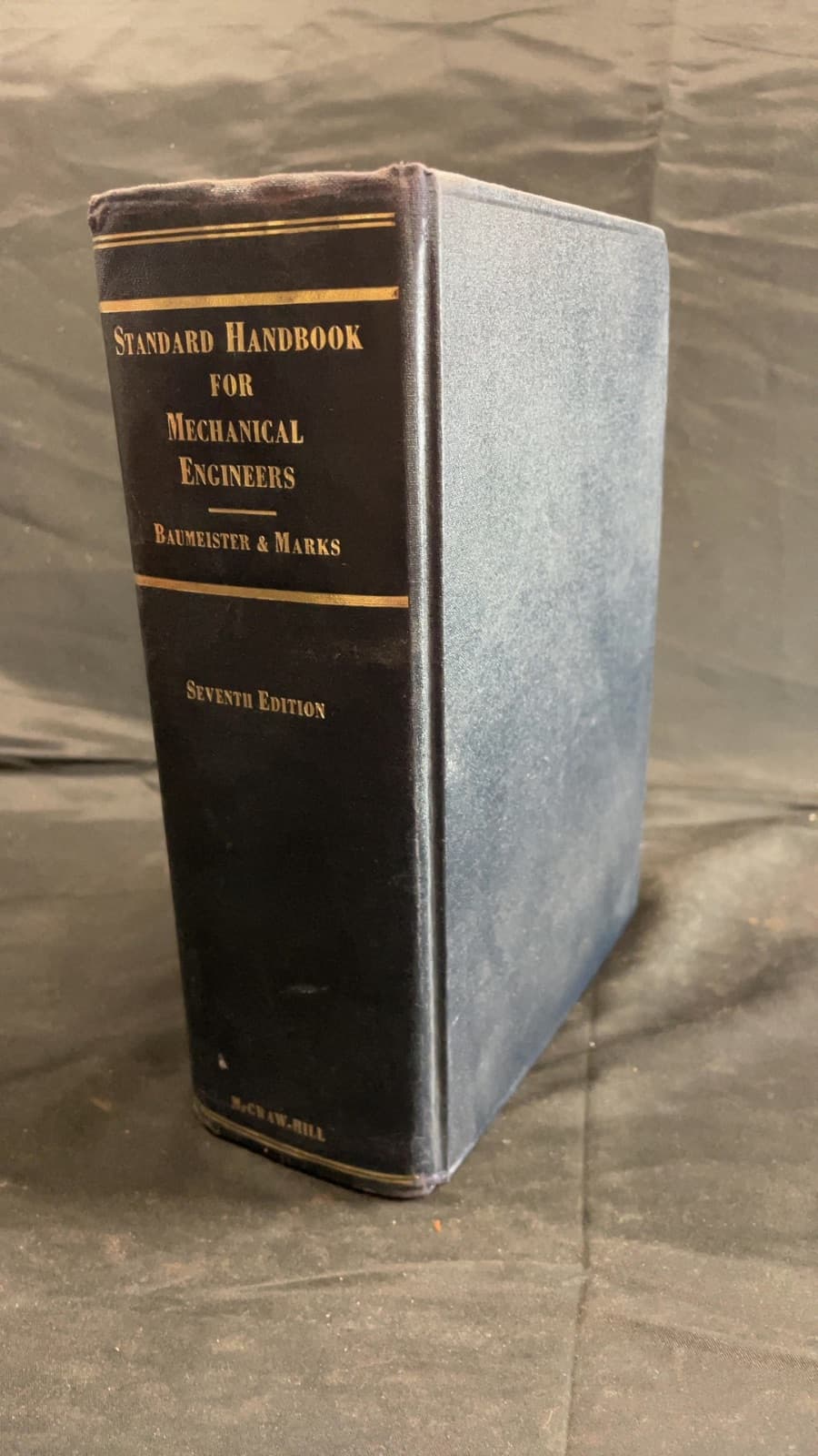 Standard Handbook for Mechanical Engineers 7th ed. by Theodore Baumeister, Lionel S. Marks - front cover