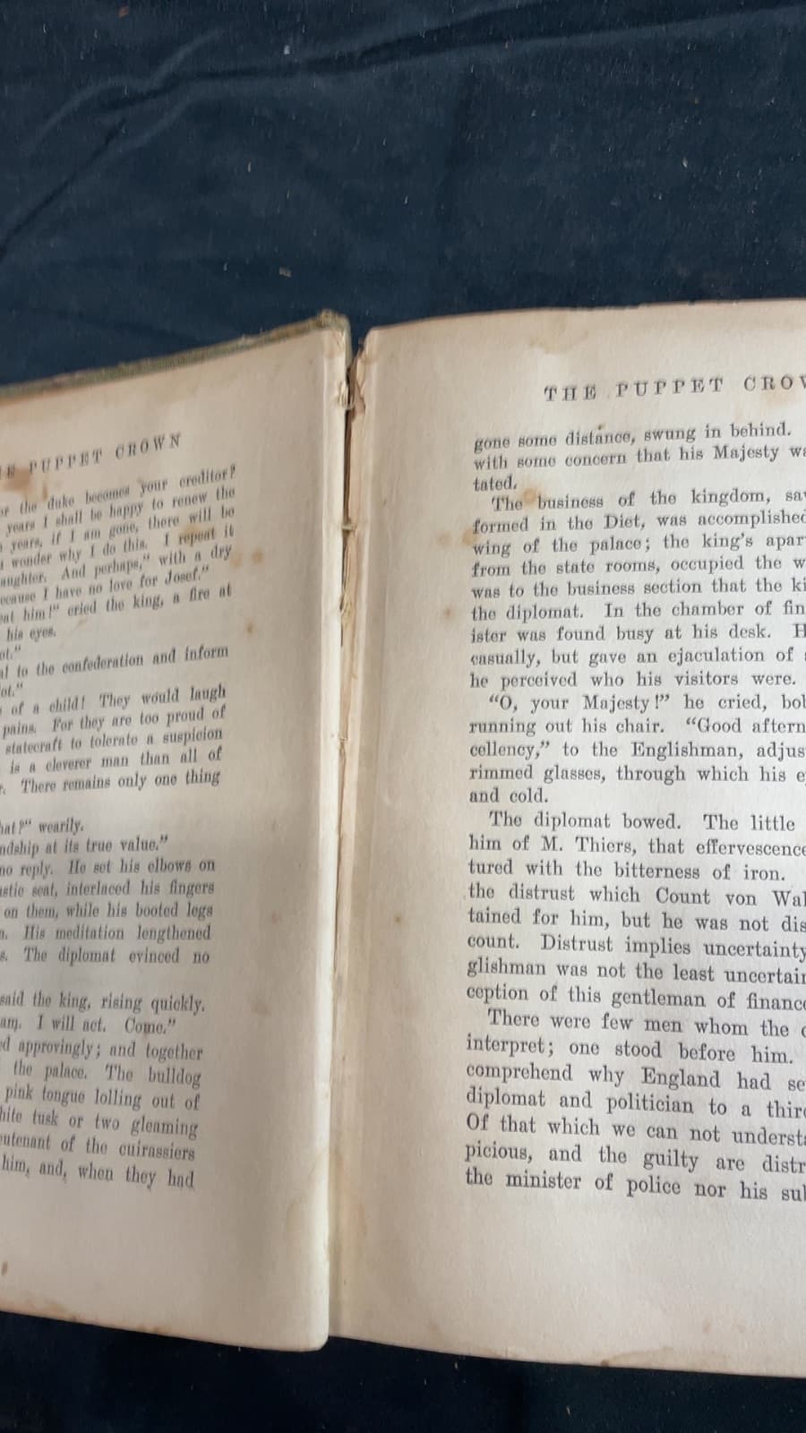 The Puppet Crown by Harold MacGrath - title page