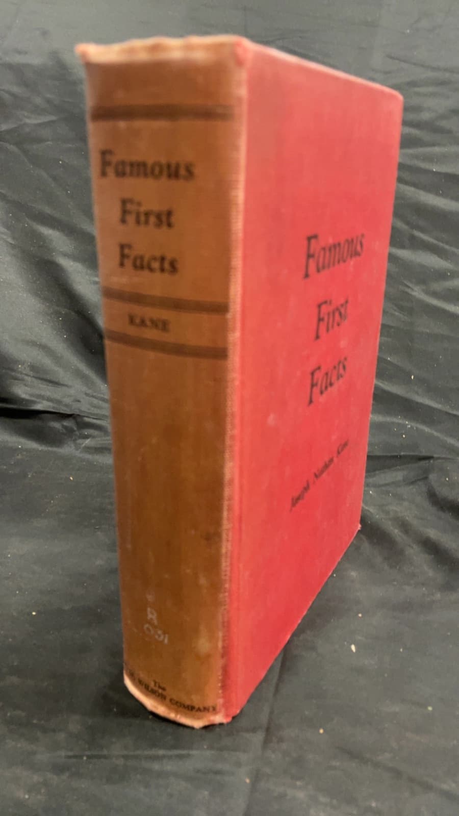 Famous First Facts by Joseph Nathan Kane - front cover