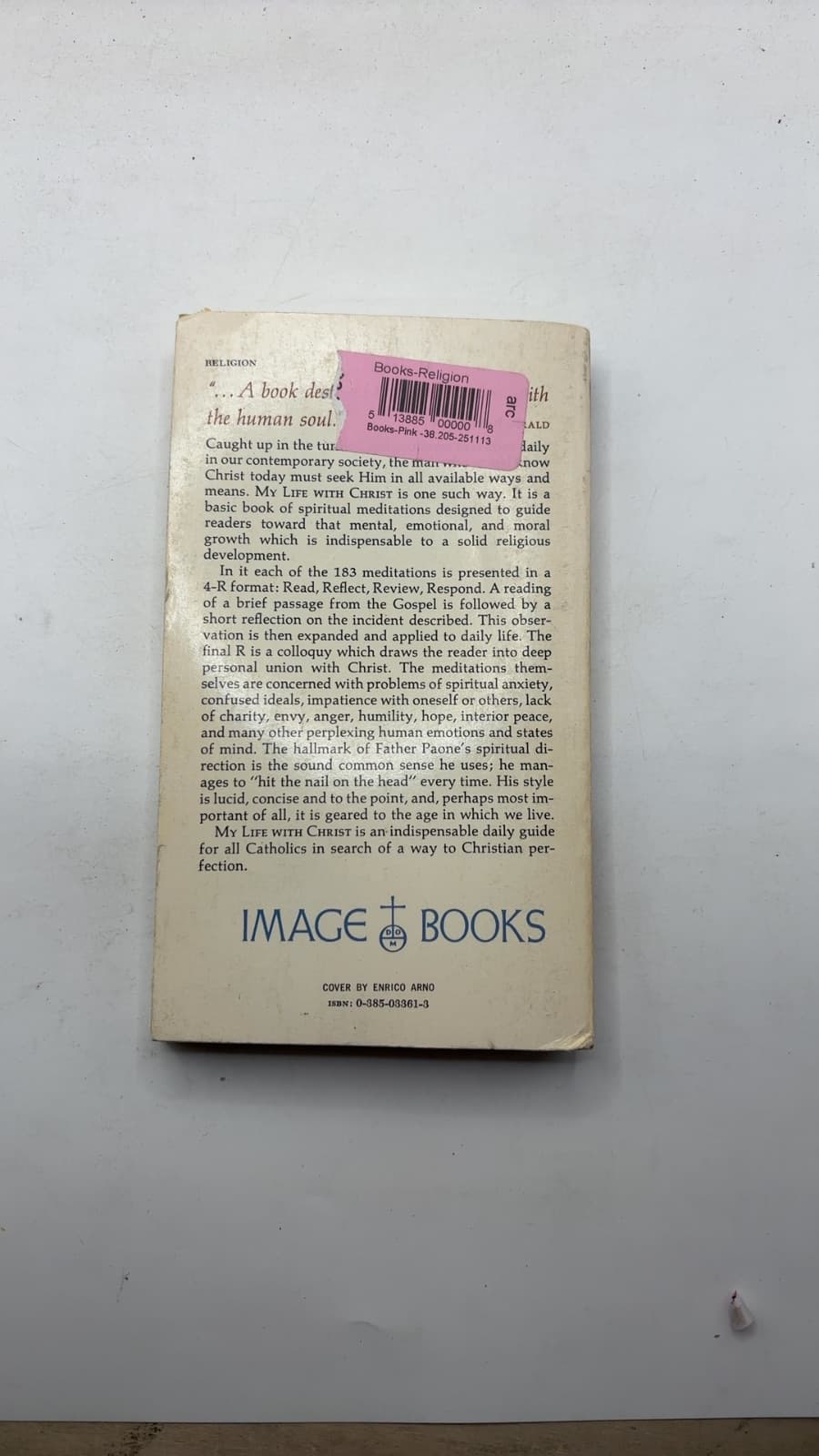 My Life with Christ by Anthony J. Paone, S.J. - additional view