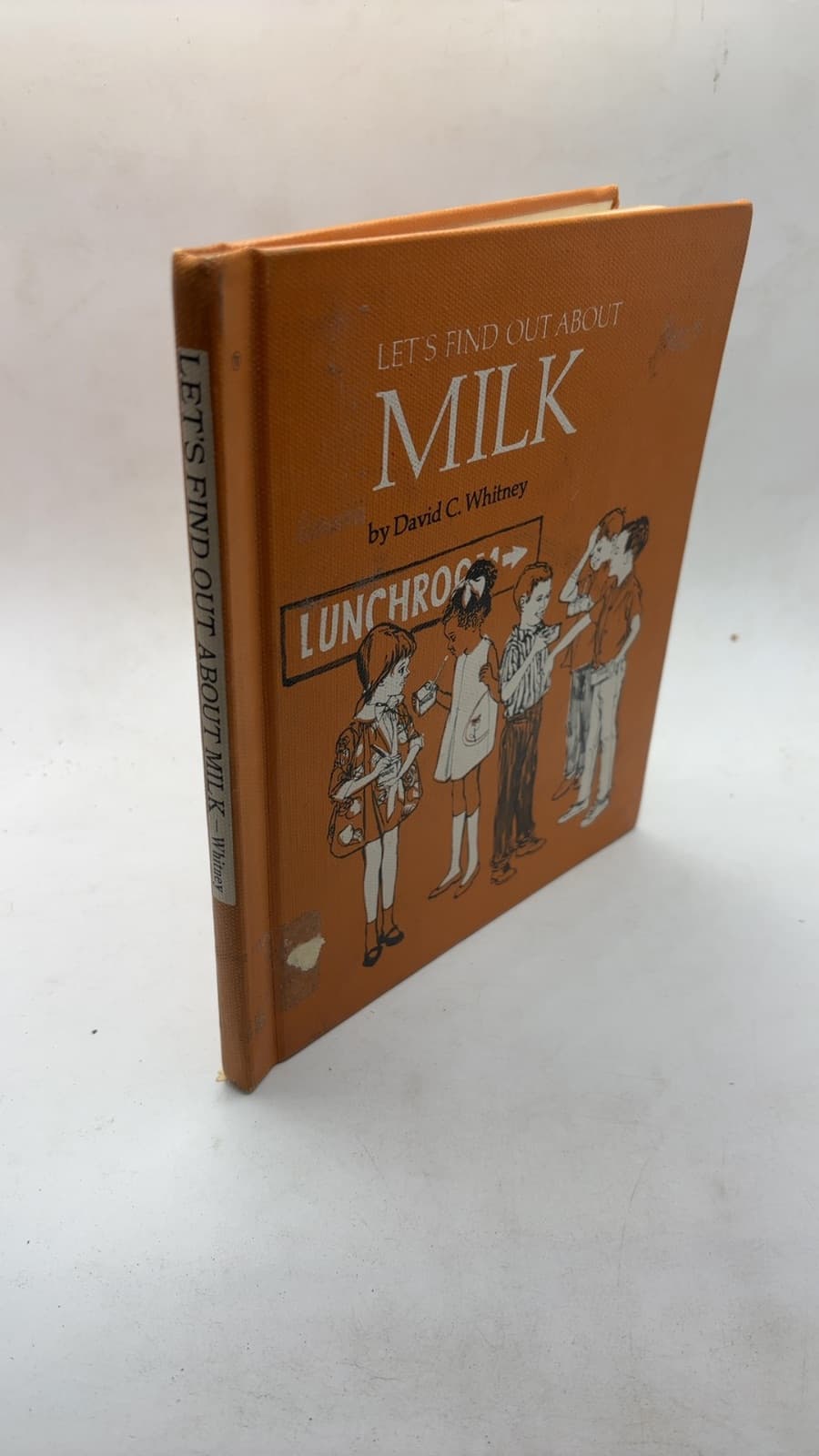 Let's Find OUT About Milk by David C. Whitney - front cover
