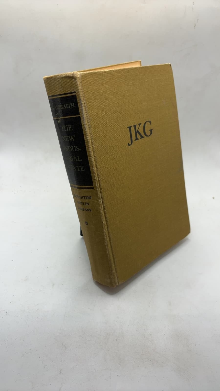 THE NEW Industrial State by John Kenneth Galbraith - front cover