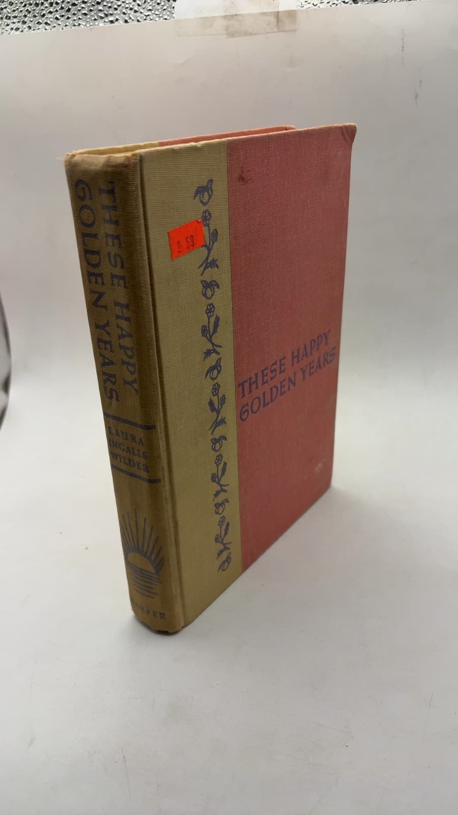 These Happy Golden Years by Laura Ingalls Wilder - front cover