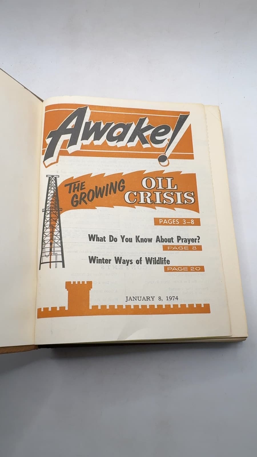 Awake! Volume 55 - title page