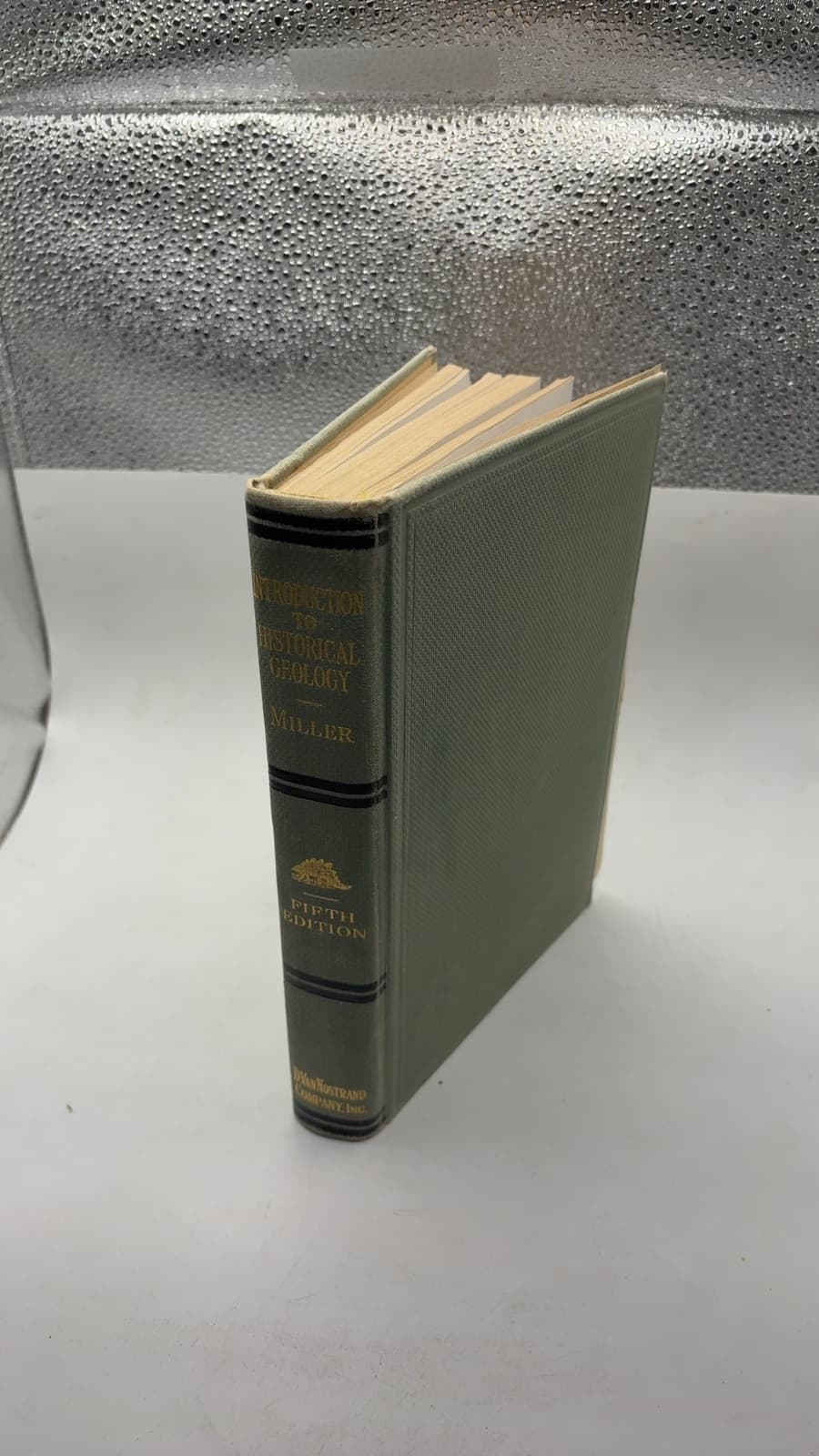 An Introduction to Historical Geology by William J. Miller - front cover