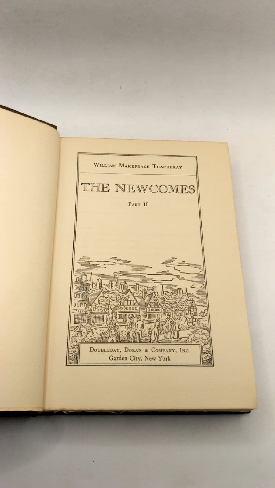 The Newcomes Part II by William Makepeace Thackeray - title page